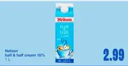 Wholesale Club HALF & HALF CREAM 10%, 1 L offer
