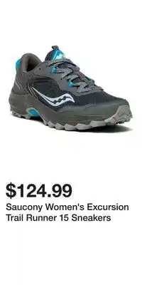 Mark's Saucony Women's Excursion Trail Runner 15 Sneakers offer