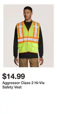 Mark's Aggressor Class 2 Hi-Vis Safety Vest offer