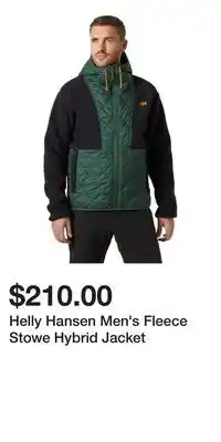 Mark's Helly Hansen Men's Fleece Stowe Hybrid Jacket offer