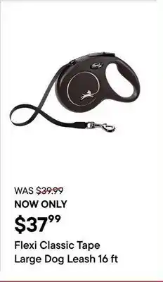 Petvalu Flexi Classic Tape Large Dog Leash offer