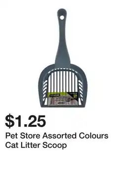 Dollarama Pet Store Assorted Colours Cat Litter Scoop offer