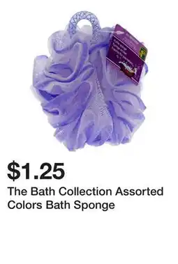 Dollarama The Bath Collection Assorted Colors Bath Sponge offer
