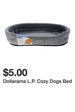 Dollarama Dollarama L.P. Cozy Dogs Bed offer