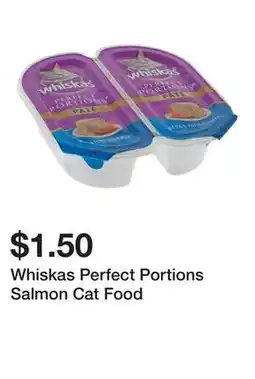 Dollarama Whiskas Perfect Portions Salmon Cat Food offer