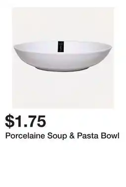 Dollarama Porcelaine Soup & Pasta Bowl offer