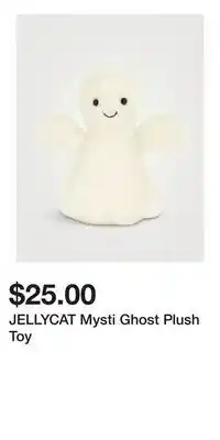 Holt Renfrew JELLYCAT Mysti Ghost Plush Toy offer