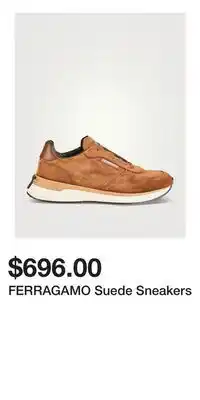 Holt Renfrew FERRAGAMO Suede Sneakers offer