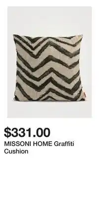 Holt Renfrew MISSONI HOME Graffiti Cushion offer