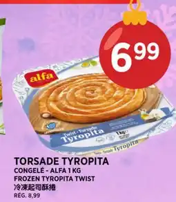 Kim Phat ALFA FROZEN TYROPITA TWIST offer
