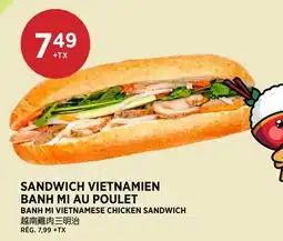 Kim Phat BANH MI VIETNAMESE CHICKEN SANDWICH offer