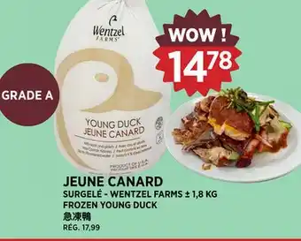 Kim Phat WENTZEL FARMS FROZEN YOUNG DUCK offer