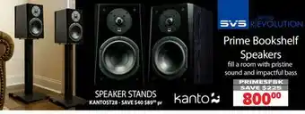 2001 Audio Video PRIMESFBK Prime Bookshelf Speakers offer