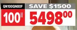 2001 Audio Video QN100QN80F 100 NEO QLED 4K VISION AI SMART TV offer