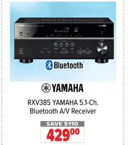 2001 Audio Video YAMAHA 5.1-Ch. Bluetooth A/V Receiver offer