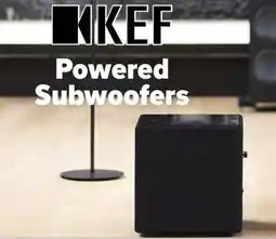 2001 Audio Video KKEF Powered Subwoofers 10 INCH offer
