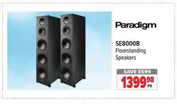 2001 Audio Video SE8000B Paradigm Floorstanding Speakers offer