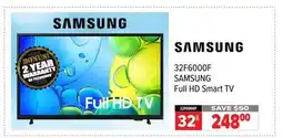 2001 Audio Video 32F6000F SAMSUNG Full HD Smart TV offer