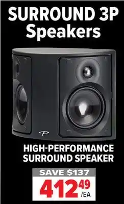 2001 Audio Video SURROUND 3P Speakers offer