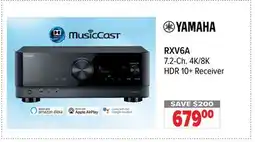 2001 Audio Video YAMAHA RXV6A 7.2-Ch. 4K/8K HDR offer