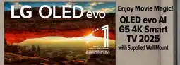 2001 Audio Video LG OLED55G5 55 OLED ALP11 GALLERY 4K WALL TV offer