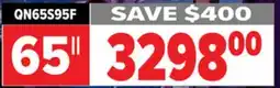 2001 Audio Video Samsung QN65S95F 65 OLED 4K QUANTUM DOT TV offer