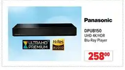 2001 Audio Video DPUB150 Panasonic UHD 4K/HDR Blu-Ray Player offer