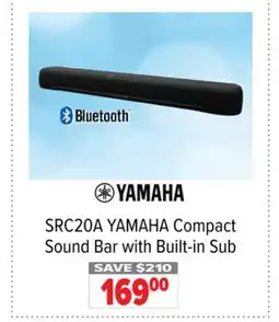 2001 Audio Video SRC20A YAMAHA Compact Sound Bar with Built-in Sub offer