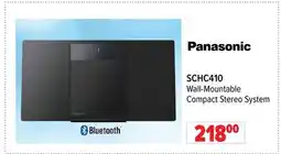 2001 Audio Video SCHC410 Panasonic Wall-Mountable Compact Stereo System offer