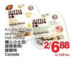 T&T Supermarket A Little P. Galic and Herb/ Hot Honey offer