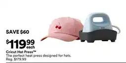 Michaels Cricut Hat Press offer