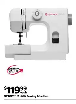 Michaels SINGer M1000 Sewing machine offer