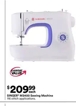 Michaels Singer M3400 Sewing machine offer