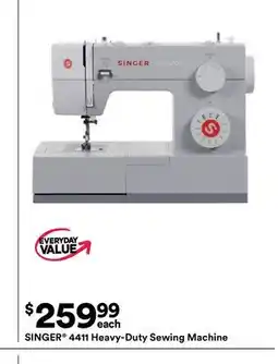 Michaels SINGer 4411 Heavy-Duty Sewing machine offer