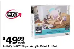Michaels Artist's Loft 28 pc., Acrylic Paint Art Set offer
