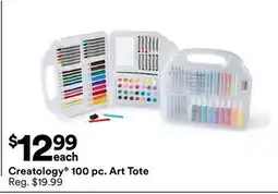 Michaels Creatology 100 pc. Art Tote offer