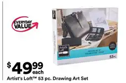 Michaels Artist's Loft 53 pc. Drawing Art Set offer