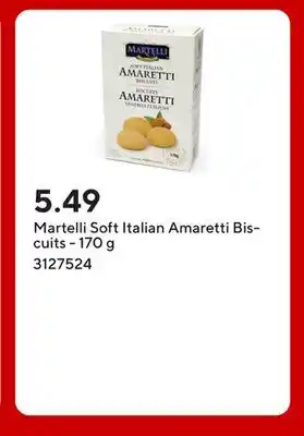 Staples Martelli Soft Italian Amaretti Biscuits - 170 g offer