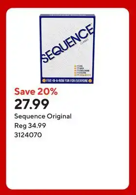 Staples Sequence Original offer