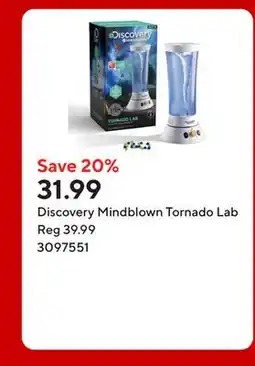 Staples Discovery Mindblown Tornado Lab offer