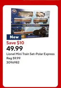 Staples Lionel Mini Train Set-Polar Express offer