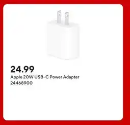 Staples Apple 20W USB-C Power Adapter offer