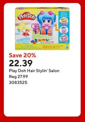 Staples Play Doh Hair Stylin' Salon offer