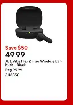 Staples JBL Vibe Flex 2 True Wireless Earbuds - Black offer