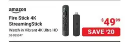 Visions Electronics Amazon Fire Stick 4K StreamingStick offer