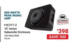 Visions Electronics Nertz 10 Active Subwoofer Enclosure offer