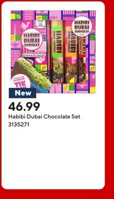 Staples Habibi Dubai Chocolate Set offer