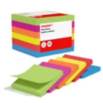 Staples Staples Pop-Up Ultra Sticky Notes - 3 x 3 - Summer Breeze Collection - 6 Pack offer