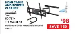 Visions Electronics Soundstage 50-75+ Tilt Mount Kit offer