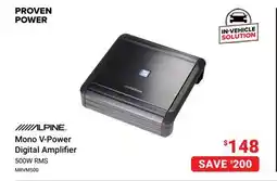 Visions Electronics ALPINE Mono V-Power Digital Amplifier offer